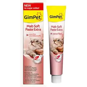Паста-лакомство для кошек Gimpet MALT-SOFT EXTRA 20 г – средство для выведения комков шерсти