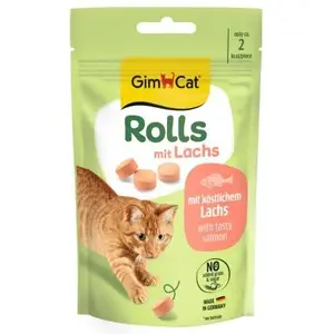 Gimborn GIMCAT ROLLS ŁOSOŚ 40 g — kaķu kārums, lasis garša, 40 g