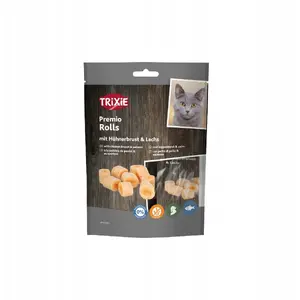 Cat treat Trixie Premio Rolls TX-42767 — chicken & salmon, 50 g
