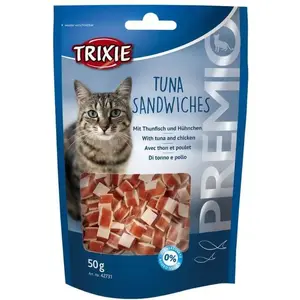 Лакомство для кошек Trixie PREMIO «сэндвичи с тунцом», 50 г