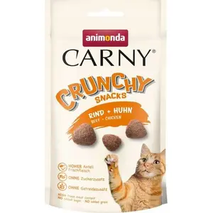 Kraukšķīgs našķis kaķiem ar vistu un liellopu gaļu 50 g – animonda ANIMONDA KOT CARNY 50g