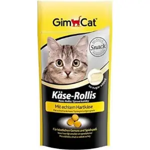 Kaķu pasta Gimcat Gimpet Kase-Rollis 40 g — pienaina uzkoda pastā, izspiežama tūbiņā