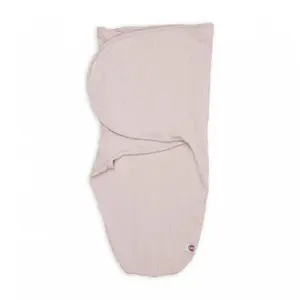 Хлопковый пеленальный конверт Bibs Lodger Bundler Solid — Powder (BN 023)