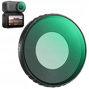 Circular Polarizing (CPL) Filter K&F KF NANO-X 8K Ultra HD for DJI Osmo Nano cameras with protective case