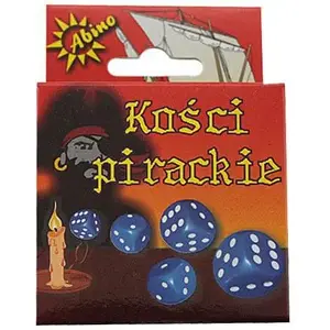 Abino Gra Kości Pirackie (062586) — board game accessories: pirate-themed dice set