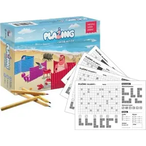 Настольная игра Roll & Write Smart Flamingo Plażing — Smart Flamingo, модель 382055