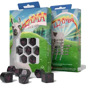 Набор кубиков Q-Workshop Llama Dice Set: Spitty — набор полиэдральных игровых кубиков