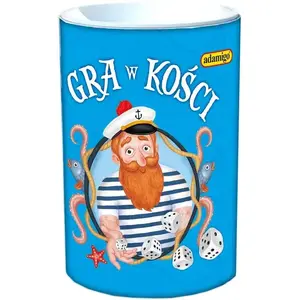 Board game Adamigo Gra w kości 2 (7240) — dice-based family game by Adamigo