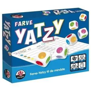 Board game Danspil Farve-Yatzy — Farve-Yatzy family dice game