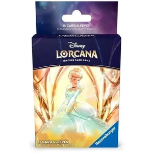 Card Sleeve Pack Ravensburger DL - Archazia’s Island (Set 7) Cinderella, protective sleeves for collectible cards