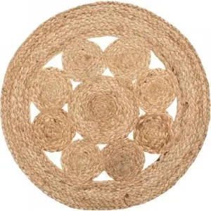 Table placemat Dekoracja domu Lace jute 38 cm