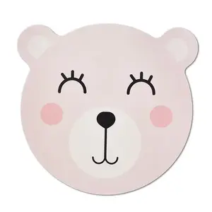 Placemat ZELLER Round 365 mm Pink 27071, 1 piece