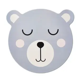 Placemat ZELLER 27072, round blue, Ø365 mm, 1 pc