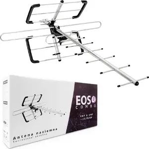 Антенна DVB-T/T2 Spacetronik EOS L Combo Black — пассивная (для TV, внутр./на улице)