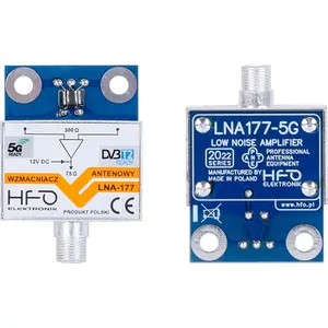 TV antena BLOW LNA 177-5G ar pastiprinātāju 30 dB (oriģināls)
