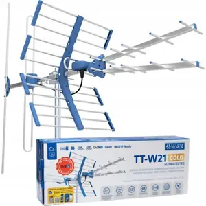 Directional TV Antenna Telmor TT-W21-GOLD/COMBO — Telmor TT-W21-GOLD/COMBO