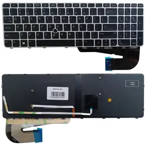 Keyboard HP EliteBook 850 G3 / ZBook 15u G3 with backlight and TrackPoint, replacement KB316144