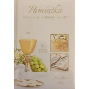 Panorama A5 Communion Glitter Booklet, Pattern No. 017