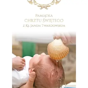 Book KŚ. Wojciecha — Pamiątka Chrztu Św. z ks. Janem Twardowskim, paperback, MPN 363950