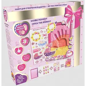 Modeling Dough Set LovinDo Pierwszy odcisk — children's play clay for girls, single pack (brand LovinDo)
