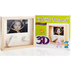 3D komplekts mazuļa roku un pēdu nospiedumiem OB-000005, No name — atmiņas veidošanas komplekts
