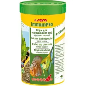 Жидкий корм для рыб sera ImmunPro Nature* 250 мл — медленно тонущий, для рыб от 4 см