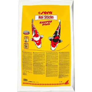 Корм-палочки Sera Koi Sticks Energy Plus 5 кг, гранулы для карпов кои и прудовых рыб