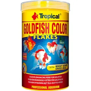 Корм для рыб Tropical Goldfish Color, банка 100 мл / 20 г для золотых рыбок