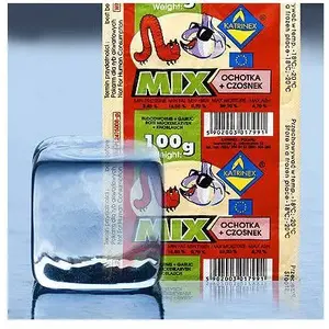 Fish Food Katrinex Katrinex 100 g frozen mix: bloodworm and daphnia (MROŻONY MIX OCHOTKA-WODZ)