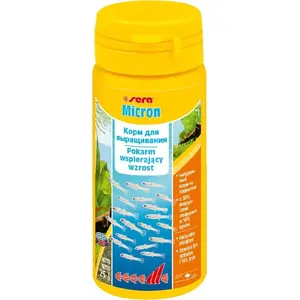 Жидкий планктонный корм sera Micron Nature 50 мл — корм для аквариума, поддерживает рост
