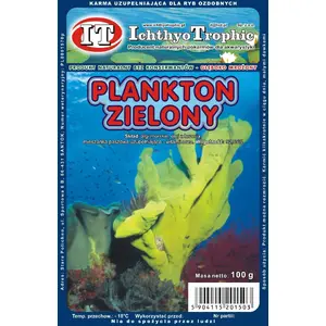 Frozen Green Plankton 100 g fish food, MONROE