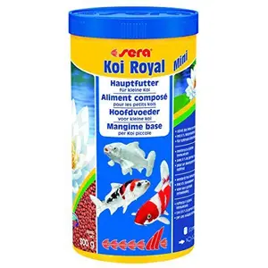 Жидкий корм для рыб sera KOI ROYAL MINI, 1000 мл, концентрированный прудовый корм для кои и декоративных рыб