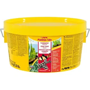 Корм в таблетках sera Plankton Tabs Nature* 1,3 кг — окрашивающий планктонный корм