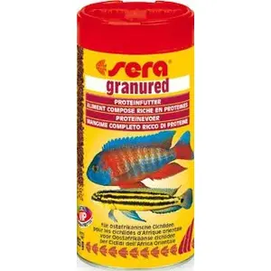 Корм для рыб в банке, sera GRANURED PUSZKA 1000 ml — гранулированный корм для аквариумных рыб, 1 л