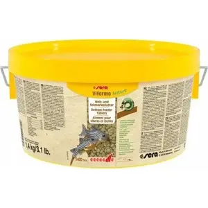 Корм таблетки sera Viformo Nature 1,4 кг для вьюнов и сомообразных рыб
