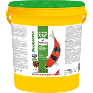 Корм для карпов sera Koi All Seasons Probiotic 7 кг — специальный корм