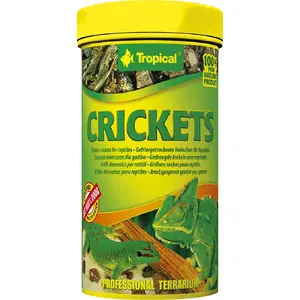 Корм для рыб Tropical — CRICKETS 100 мл (корм из сверчков) для декоративных рыб