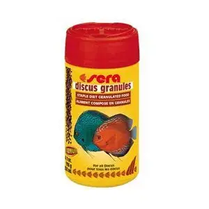 Корм для рыб sera DISCUS GRANULES 1000 ml – гранулы для дискусов и тропических рыб