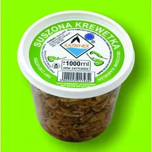 Dried Shrimp Fish Food Katrinex Krewetka 1000 ml jar