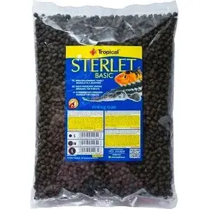 Корм для рыб Tropical STERLET BASIC L Worek 1L — Сухой корм для стерляди и осетровых, пакет 1 л
