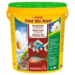 Сухой корм для прудовых рыб sera Pond Mix Royal, ведро 3,5 кг (21 л)