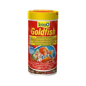Sausais barības veids Tetra Goldfish 100 ml — pārslas zelta zivtiņām