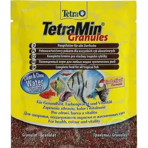 Корм для рыб Tetra TetraMin Granules 15 г саше – гранулы для тропических рыб