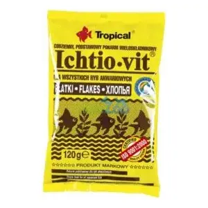 Tropical ICHTIO-VIT WOREK 120g корм-добавка для рыб, 120 г