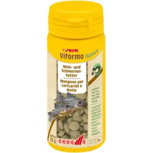 Сухой корм для рыб sera Viformo Nature таблетки 0,033 кг (0,05 л) — 37,3% белка, 8,2% жира