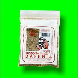 Сушёная дафния (Daphnia) 70 мл корм для рыб, Katrinex — натуральный корм для аквариумных и прудовых рыб