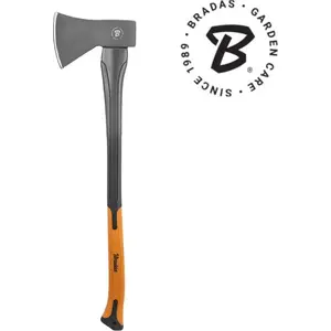 Axe BRADAS FIBERGLASS 1500 g model 5075 — universal axe with fiberglass handle