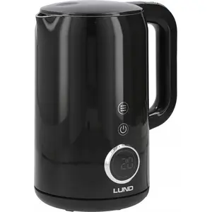 Electric kettle TOYA LUND 1.7 L with temperature control, black