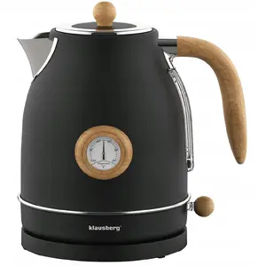 Electric kettle Klausberg KB-7907, 1.7 L capacity, built-in thermometer, retro design