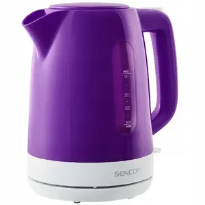 Elektriskais tējkanna SENCOR SWK 1025VT — kompakts bezvadu vārāmā iekārta, tilpums 1,0–1,2 l